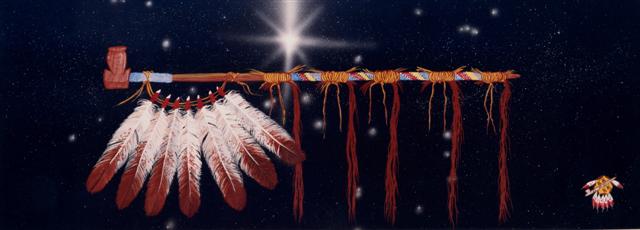 The pipe or calumet was important to many tribal cultures. This Cherokee example was collected by Lewis and Clark in 1804-06. It is probable that the pipe was received from a more northerly tribe as a token of peace and to attest contracts and treaties which could not then be violated with&not;out incurring the wrath of the gods-for whom this pipe was the spiritual messenger.